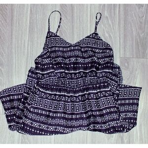 H&M Black and White Jumper